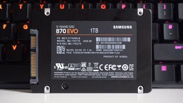 Kompüter ehtiyyat hissələri: SSD disk Samsung, 1 TB, 2.5", İşlənmiş