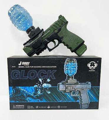 Игрушечный бластер J-Shot Jianfeng «GLOCK» с шариками-гельболами