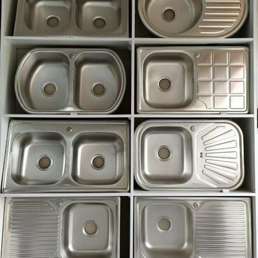 Mətbəx çanaqları: Qabyuyan moykalar nerjavika paslanmayan. leke saxlamayan. derin — 26