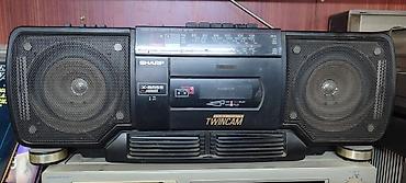 jack a2b: SHARP WQ-T237Z(BK) — портативный стерео радиокассетный рекордер — 1