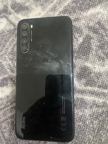 Уюлдук телефондор жана аксессуарлар: Redmi, Redmi Note 8, Колдонулган, 64 ГБ, түсү - Кара, 1 SIM, 2 SIM — 2