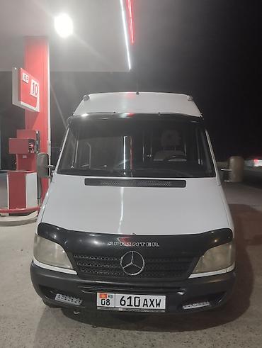 короткий спринтер: Mercedes-Benz Спринтер: 2001 г., 2.9 л, Механика, Дизель, Бус — 1