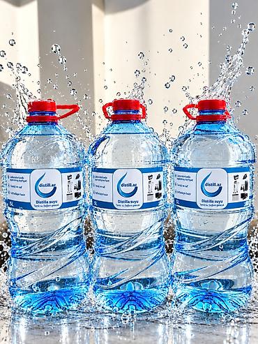 şexsi eşyalar: Məhsul: Distilla suyu – 5L bidon Xüsusiyyətlər: - Laboratoriyada — 1