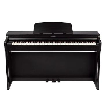 electron piano: №: 12712 Məhsulun adı: Medeli UP203 BK elektron piano (qara) Brend — 1
