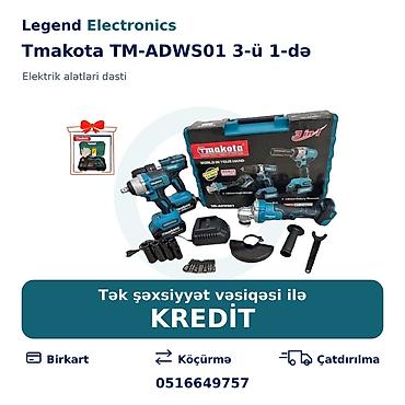 disk yonan aparat: Elan başlığı: Elektrik alətlər dəsti Tmakota TM-ADWS01 3-ü 1-də 68 V — 1