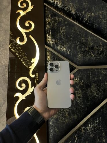 Apple iPhone: IPhone 15 Pro Max, 256 ГБ, Natural Titanium, Face ID
