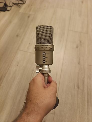 mikrofon qiymetleri: Samson G-Track USB kondensator mikrofonu - USB studiya mikrofonu – — 2