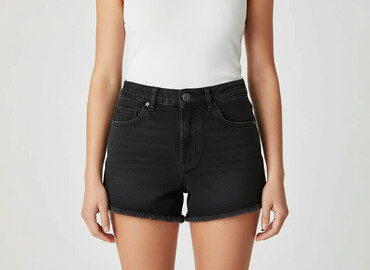 sandały czarne vices: Primark, Shorts for women, size XS