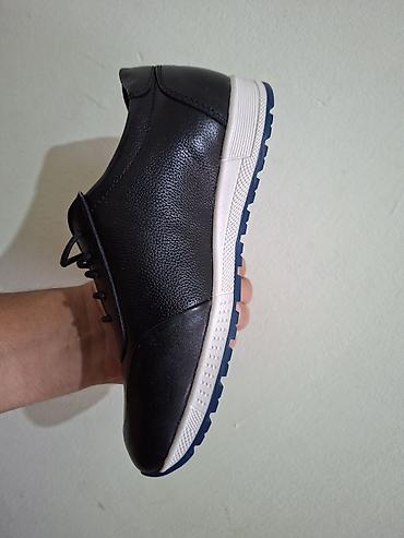 nike dunk: Мужские кожаные полуботинки в стиле casual - Верх: натуральная кожа с — 1