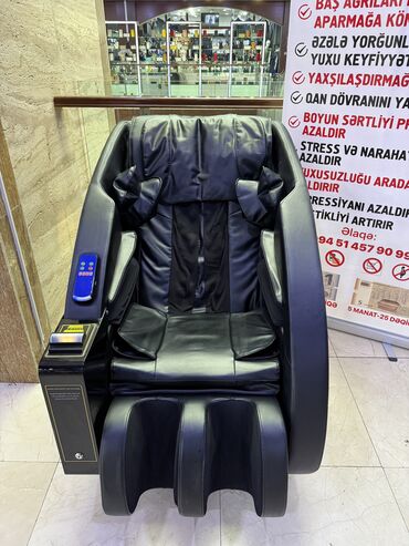 Hazır biznes masaj kreslosu istənilən iaşə obyektinə qoyula bilər