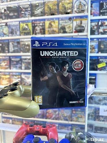 uncharted turkce: PS4 üçün "Uncharted Lost legasy" oyun diski "Uncharted Lost legasy" — 1