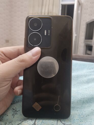 сотовый телефон fly ff247: Realme C55, 128 ГБ, цвет - Черный, Гарантия, Кнопочный, Сенсорный