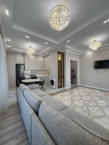 2 bedroom: 2 комнаты, Асанбай мкр Агентство недвижимости, Без подселения, от 1 года, С мебелью полностью — 8