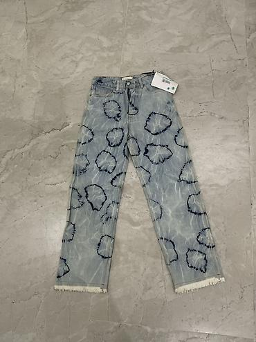 alt geyimi: Klassik Şalvar, Off-White, S, rəng - Mavi — 3