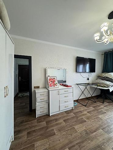 окончательно: 1 комната, 33 м², Аламедин-1 мкр 105 серия, 9 этаж, Свежий ремонт — 9
