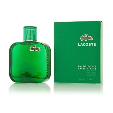 мужские парфюм: Eau de Lacoste L.12.12. Green Lacoste Fragrances — это аромат для