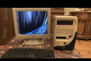 personalni komputer satisi: Təcili satılır.Zəif ramlı.Pentium 4.Klaviatura, ekran və sistem bloku