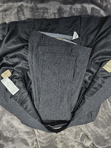 кожаные пиджаки: Классический мужской костюм Salvarini Designers, модель 1102-S — 2