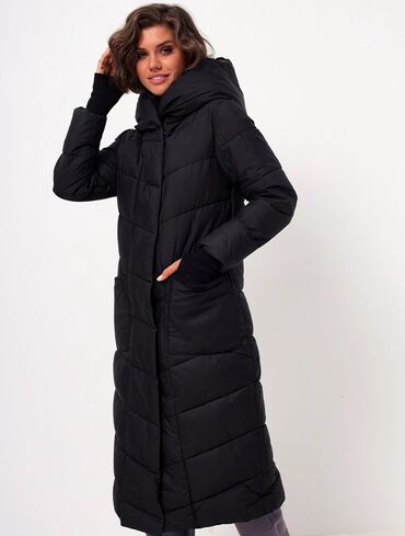 удлиненные зимние женские куртки: Пуховик, S (EU 36)