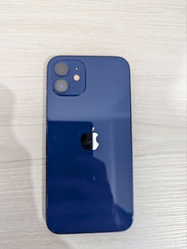 Apple iPhone: IPhone 12, Б/у, 128 ГБ, Pacific Blue, Коробка, 82 %