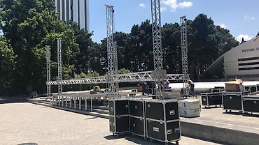 marshall kalonka: Səhnə və Truss Konstruksiyalarının Quraşdırılması Xidməti Tədbirlər — 2