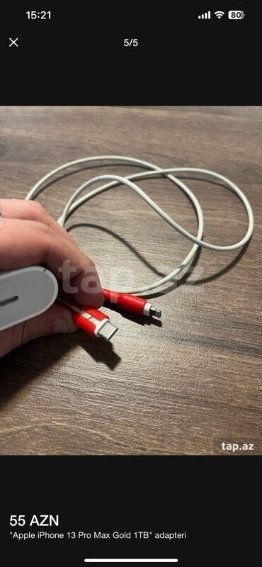 lazer cihazlari: Simsiz şarj cihazı Apple, 20 Vt, İşlənmiş