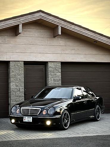 сколько стоит кара: Mercedes-Benz E-класс AMG: 2001 г., 5.5 л, Автомат, Бензин, Седан — 7