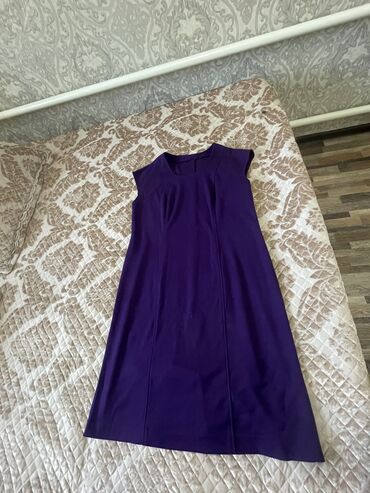сшили платье: 4XL (EU 48), цвет - Фиолетовый, Вечернее