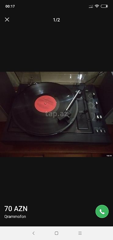 Musiqi mərkəzləri: Elektrofon Radiotexnika 302 əla vəziyyətdədir kolonkasiz satılır 80 — 4