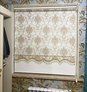 Jalüzlər: Zebra-roman jalüz pərdə - Model: naxışlı zebra/roman tipli jalüz - — 1