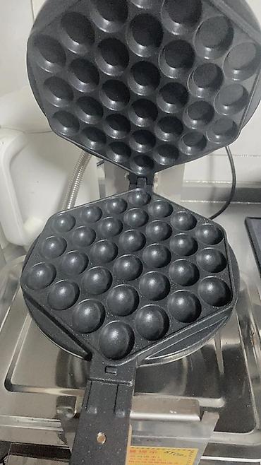 sandwich maker: Электрическая вафельница для гонконгских вафель (egg waffle/bubble — 3
