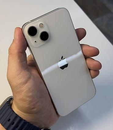 IPhone 13, 128 GB, Ağ, Zəmanət, Simsiz şarj, Face ID lalafo.az -da IPhone 13, 128 GB, Ağ, Zəmanət, Simsiz şarj, Face ID