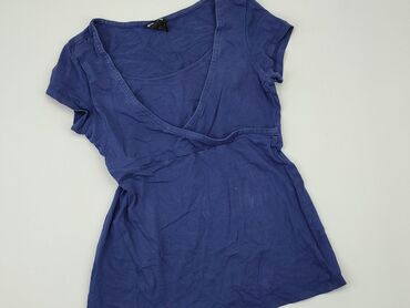 sukienki z dekoltem w serce: T-shirt, H&M, M (EU 38), condition - Good