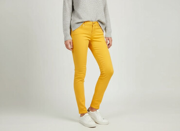 legginsy ellesse: Skinny, Jeansy damskie, rozmiar M