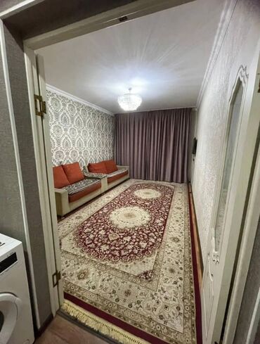 2 комнатные квартиры в бишкеке продажа: 2 бөлмө, 50 кв. м, 105-серия, 4 кабат, Косметикалык ремонт