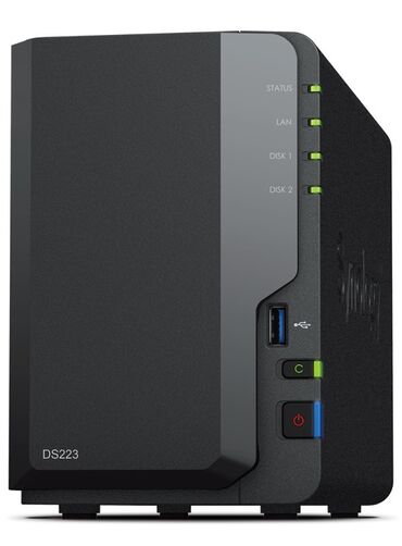 hdd yaddaş: Synology DiskStation DS223 Ev və kiçik ofis üçün məlumat idarəetmə