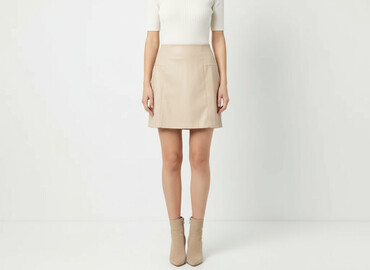 kapcie z zapiętkiem: Amisu, Women`s skirt, size XS