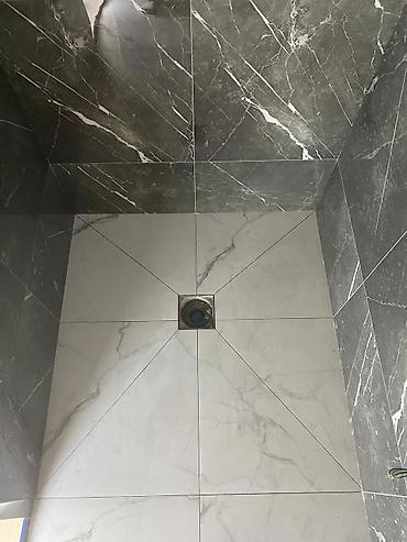 Укладка плитки: Резка плитки, Подготовка стен для укладки, Подготовка стен для грунтовки | Керамическая плитка, Керамогранитая плитка, Стеклянная плитка | Горизонтальная укладка, Вертикальная укладка, Диагональная укладка Больше 6 лет опыта — 9