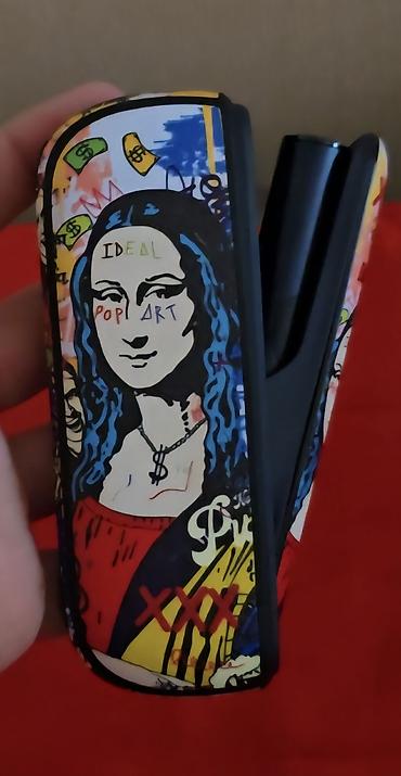 iqos case: Pop-art dizaynlı elektron siqaret cihazı üçün qoruyucu üzlük / qab — 1