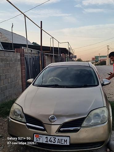 2001: Nissan Primera: 2001 г., 2 л, Автомат, Бензин, Седан — 5