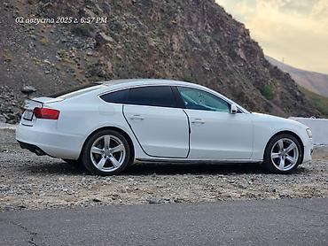 daf 2008: Audi A5 Sportback, белый лифтбек Кузов: - 5‑дверный Sportback — 1
