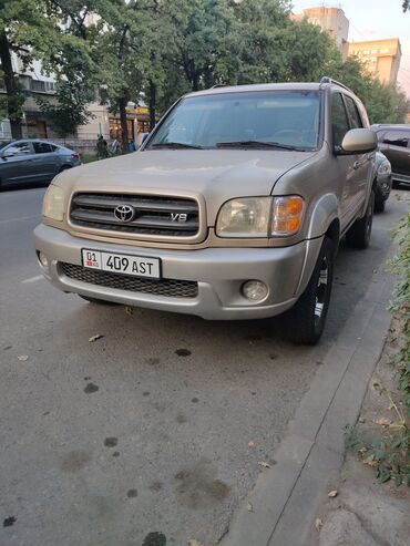 срочно продать машину: Toyota Sequoia: 2002 г., 4.7 л, Автомат, Газ, Жол тандабас