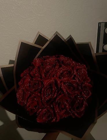 Букеты из атласной ленты: Букеты из атласных лент - Ручная сборка: каждая роза скручена из — 9