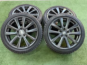 Колеса в сборе 225 / 40 / R 18, Зима, Б/у, Комплект, Легковые, Литые, отверстий - 5