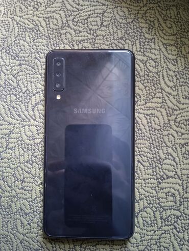 скупка бытовая техника: Samsung Galaxy A7 2018, 64 ГБ, цвет - Черный
