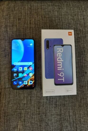 redmi 12pro: Redmi, Redmi 9T, Б/у, 64 ГБ, цвет - Зеленый, 2 SIM