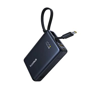 iphonu: Baseus PicoGo P10076803123-00 10000mAh 45W Daxili USB-C Kabelli Power — 1