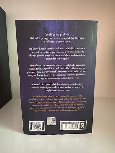 Bədii ədəbiyyat: Legend, Finale (CARAVAL 2 ve 3) Kitablar heç oxunmayıb. Amazondan — 6