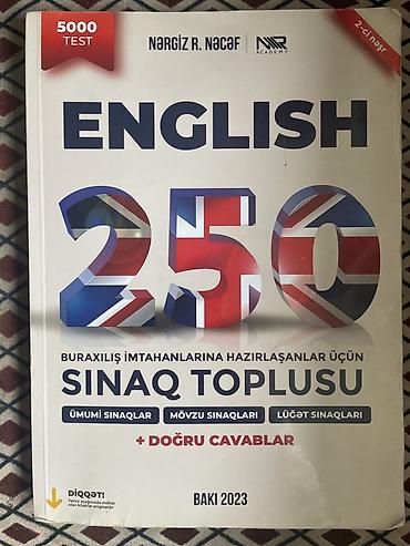 rus dilinde kitablar: Məhsul: “English 250 – Buraxılış imtahanlarına hazırlaşanlar üçün — 2