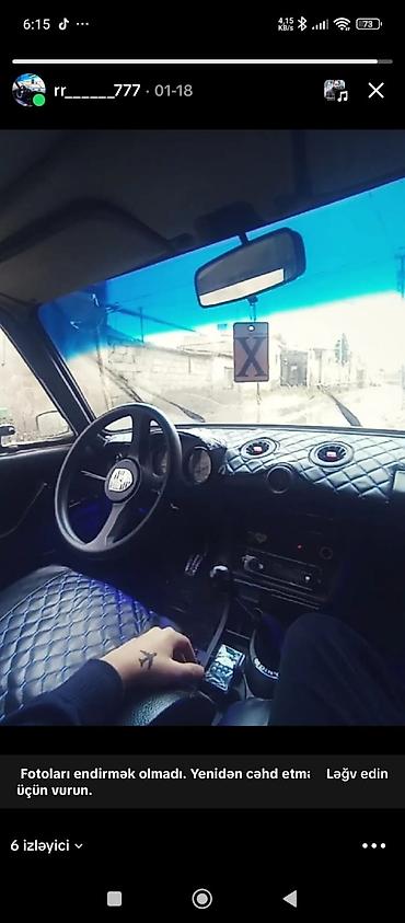 VAZ (LADA): VAZ 2106 sedan - Kuzov: qara/yaşıl tünd rəng, klassik xrom bamperlər — 2